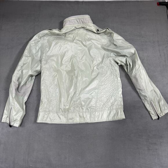 Kanji Jacket Mens Gray Full Zip Waxed Coated Japanese Utility Field 2X-Large XXL - Picture 4 of 11